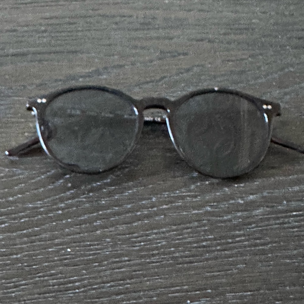 Classic Black Round Glasses